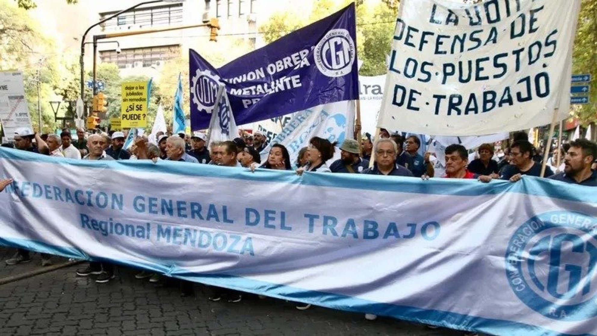 La CGT, CTA y organizaciones sociales realizarán un acto en Mendoza